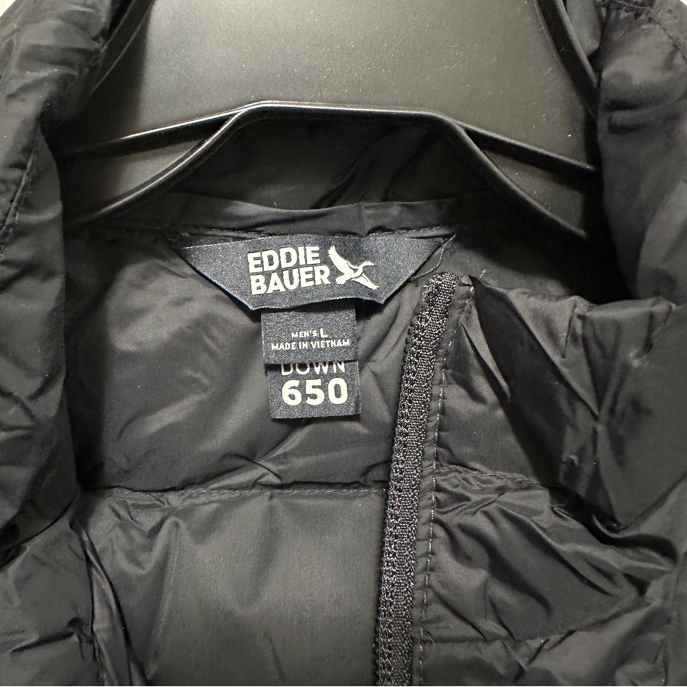Mens Eddie Bauer Lightweight Down 650 Puffer Jacket Coat NWT - Picture 12 of 12